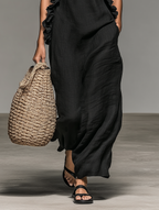 Anna | Abito Maxi con Tasche