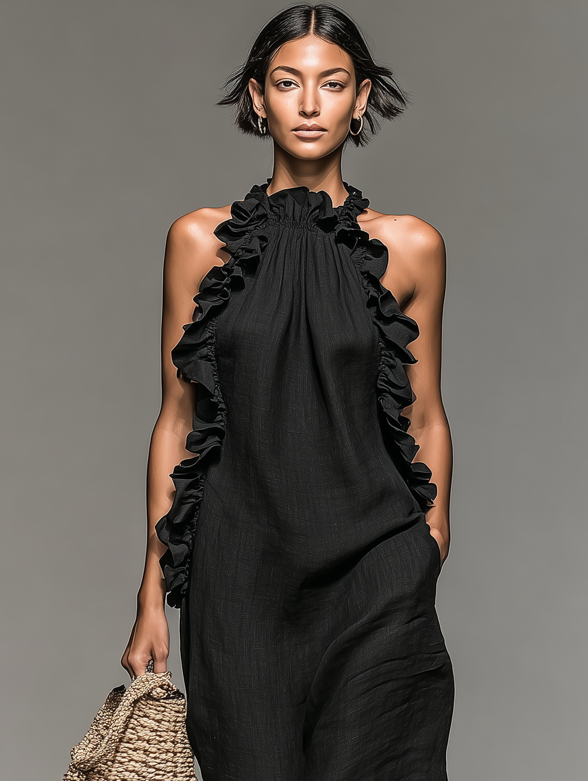 Anna | Abito Maxi con Tasche