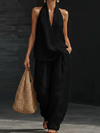 Zoë™ – Completo canotta e pantaloni larghi
