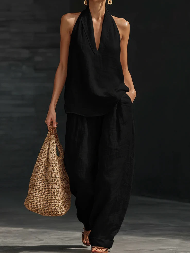 Zoë™ – Completo canotta e pantaloni larghi