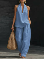 Zoë™ – Completo canotta e pantaloni larghi
