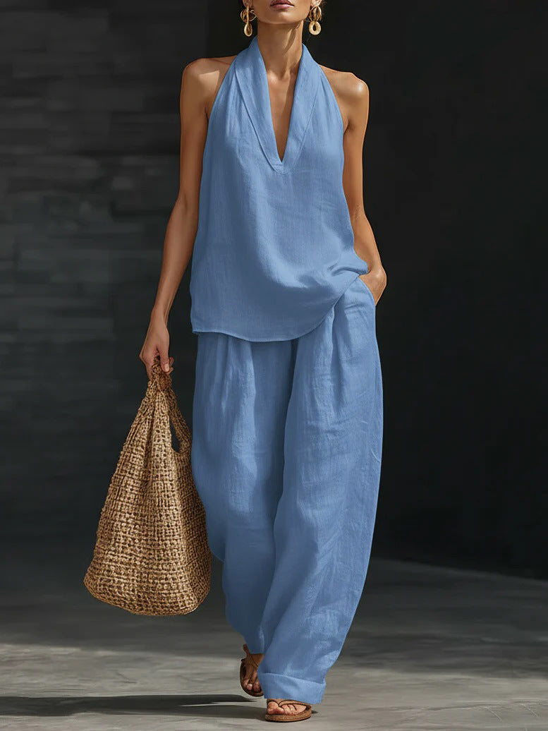 Zoë™ – Completo canotta e pantaloni larghi