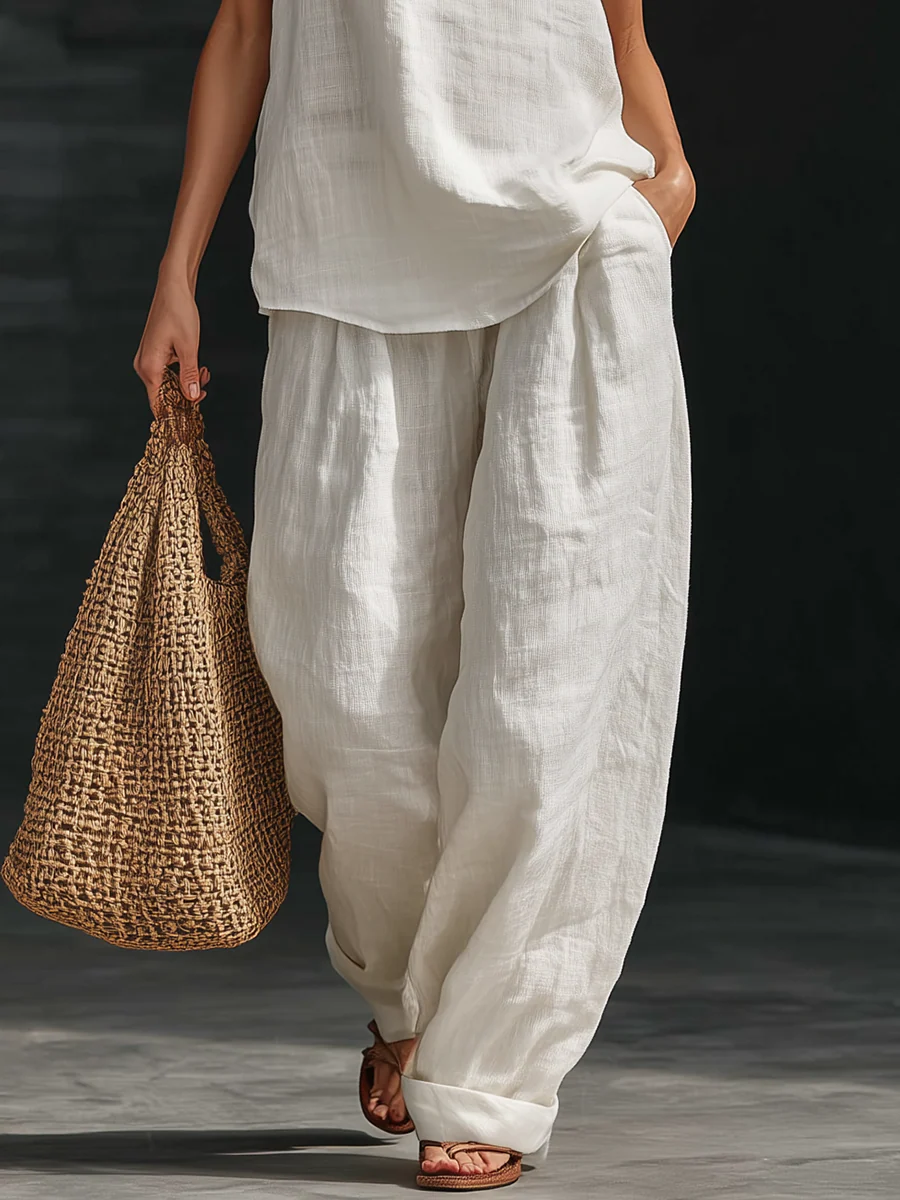 Zoë™ – Completo canotta e pantaloni larghi