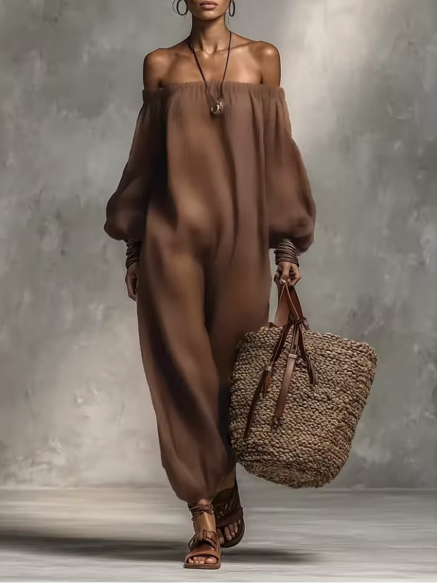 Fenna | Tuta Bustier con Maniche